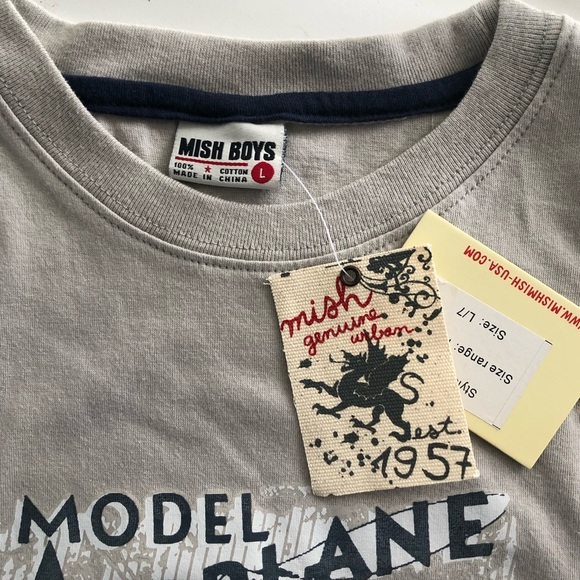 Mish Boys long sleeve tea shirt - Picture 3 of 4